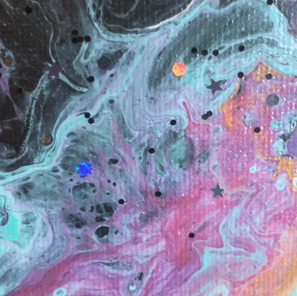 NEW Original Acrylic Painting, Designs By Sandy, "HAPPY HOLI", 8x10 - Picture 7 of 13